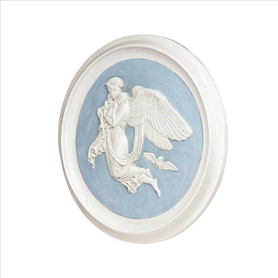 Night Angel Roundel Wall Sculpture