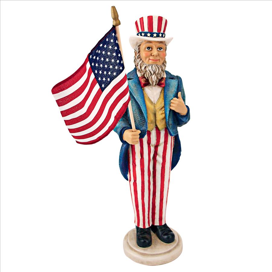 Uncle Sam Yankee Doodle Dandy Statue