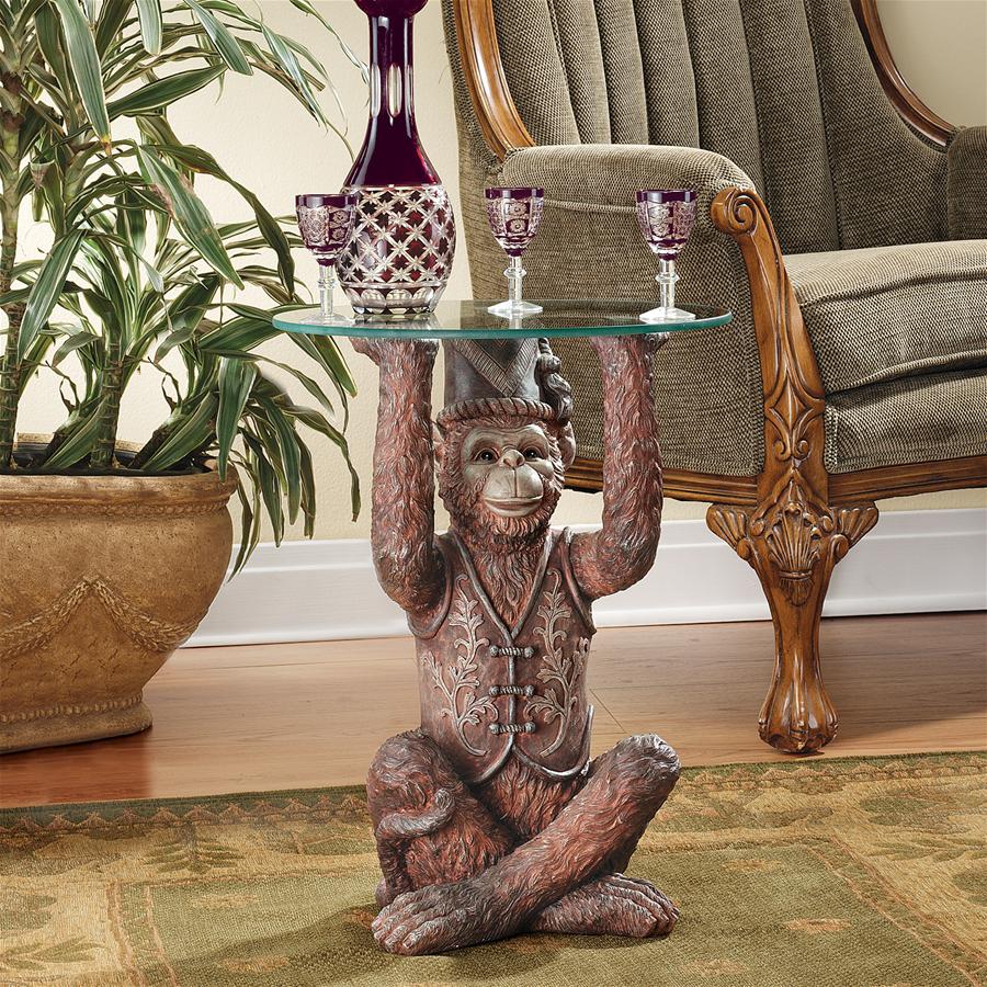 Moroccan Monkey Business Sculptural Side Table