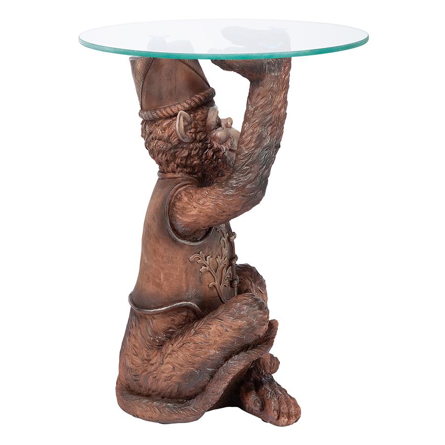 Moroccan Monkey Business Sculptural Side Table