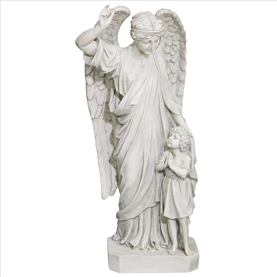 Guardian Angel Child's Prayer Garden Statue