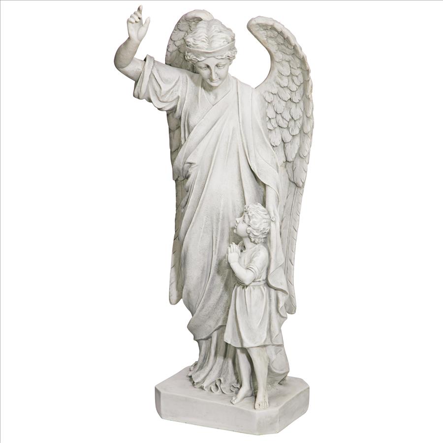 Guardian Angel Child's Prayer Garden Statue