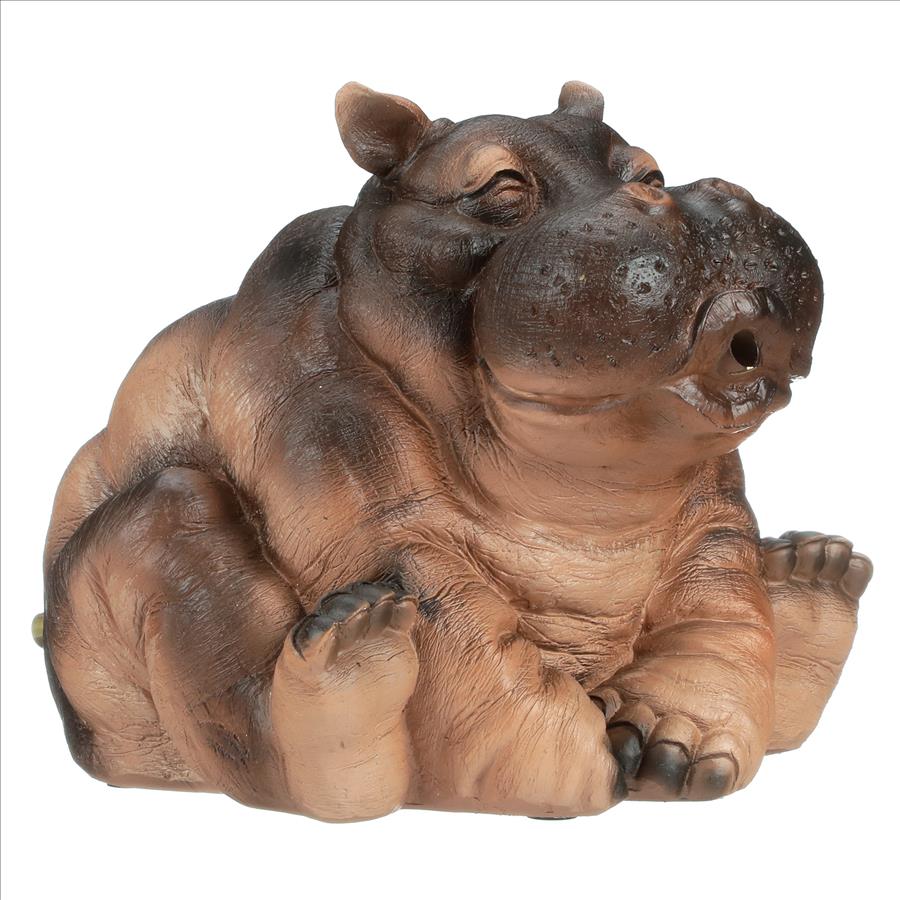 Hanna, the Hippo Spitter Piped Statue