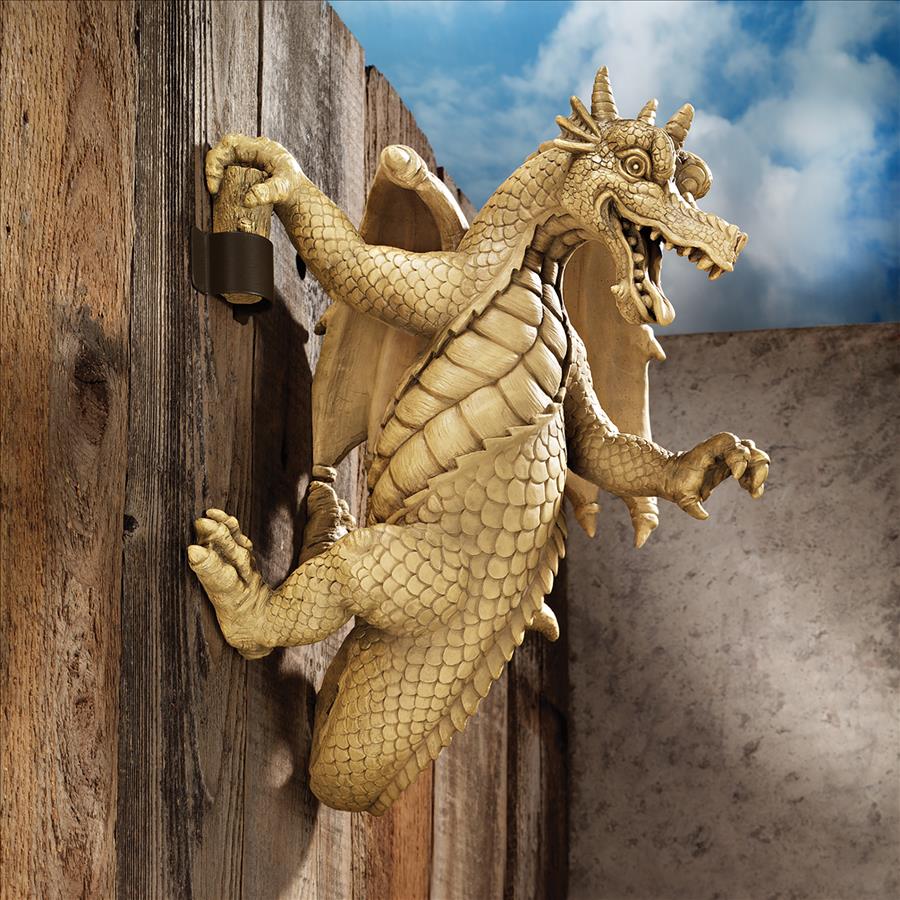 Dread the Dangling Dragon Wall Sculpture