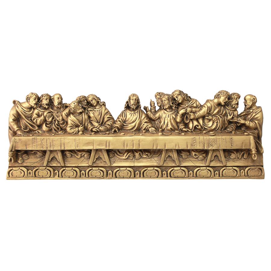 The Last Supper Detailed Version, Leonardo Da Vinci Wall Sculpture