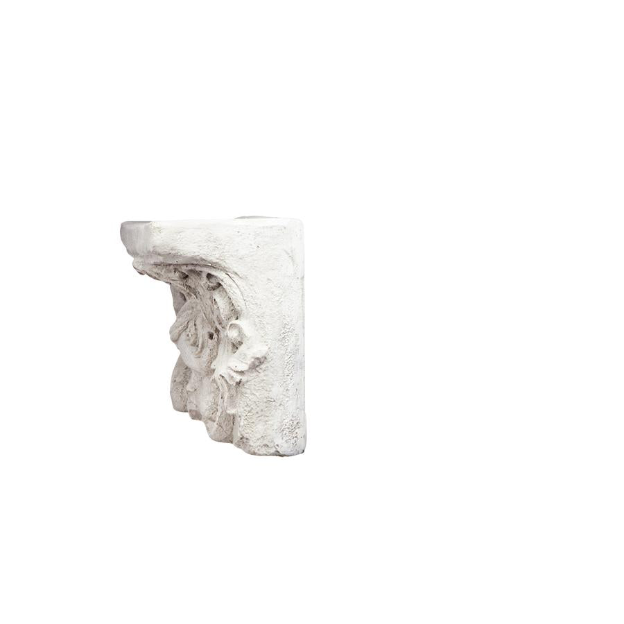 Cathedral Cherub Sculptural Wall Shelf