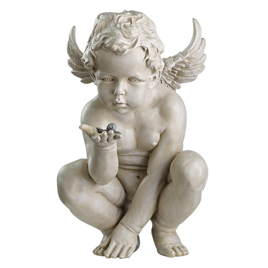 Life's Mysteries Cherub Statue