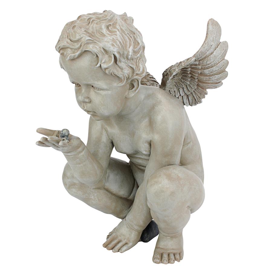 Life's Mysteries Cherub Statue