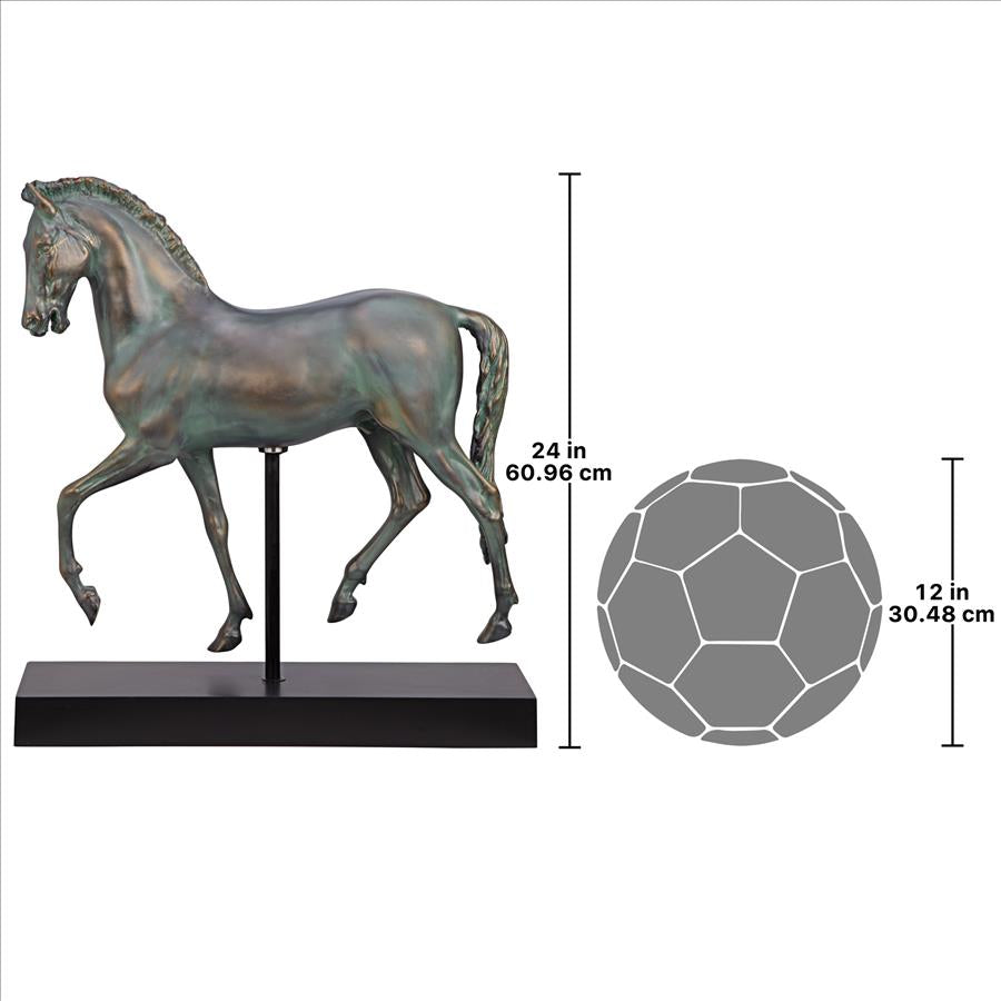 Classical Horse Study Statue