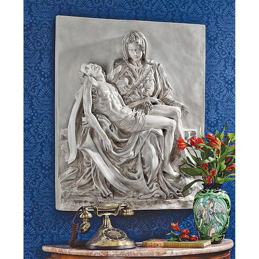 Pieta Frieze Wall Sculpture