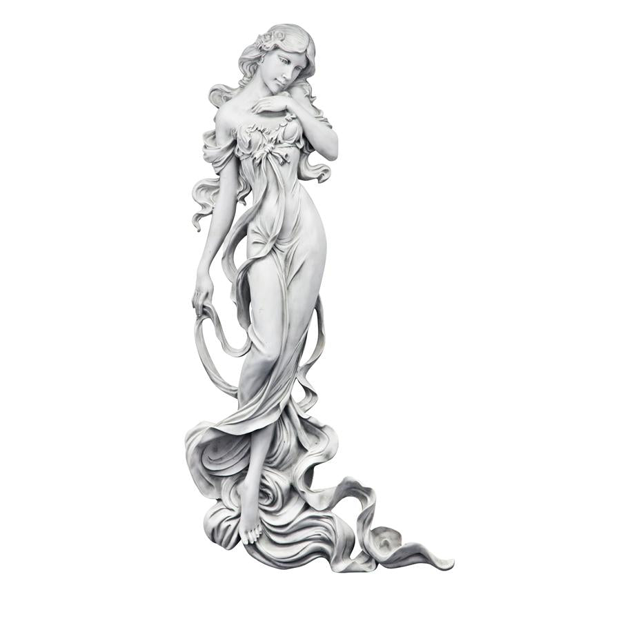 Flora, Goddess of Springtime Wall Sculpture: Each