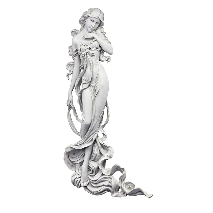 Flora, Goddess of Springtime Wall Sculpture: Each