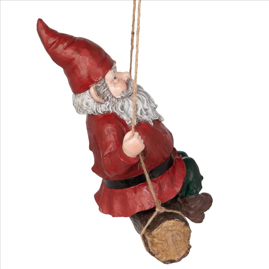 Sammy the Swinging Gnome Statue