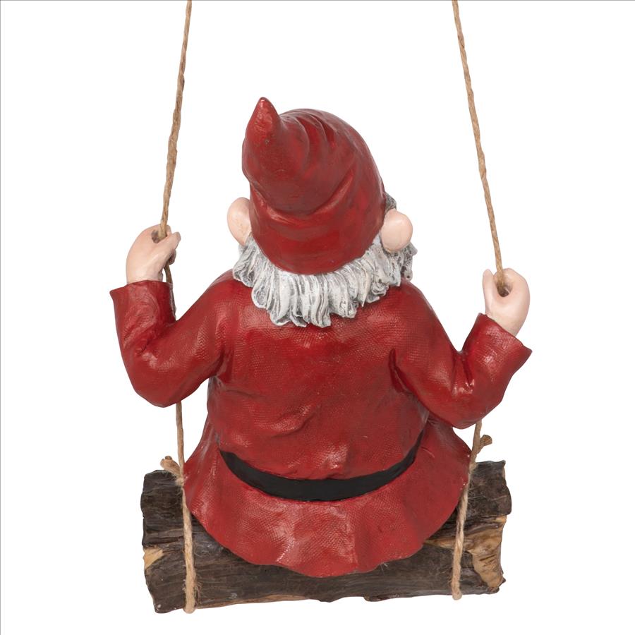 Sammy the Swinging Gnome Statue