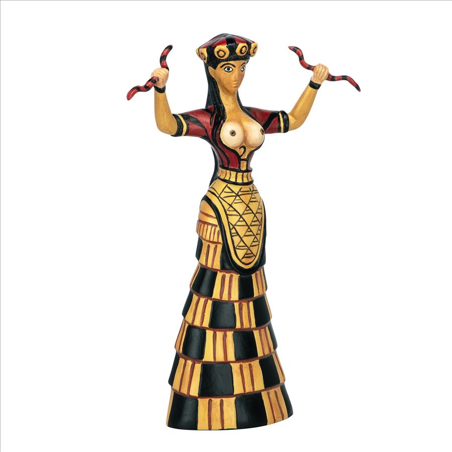 Cretan Snake Goddess Statue