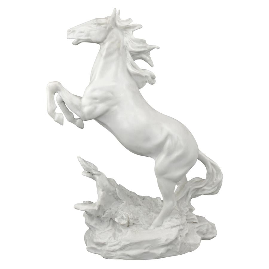 Untamed Beauty Bonded Marble Horse Statue