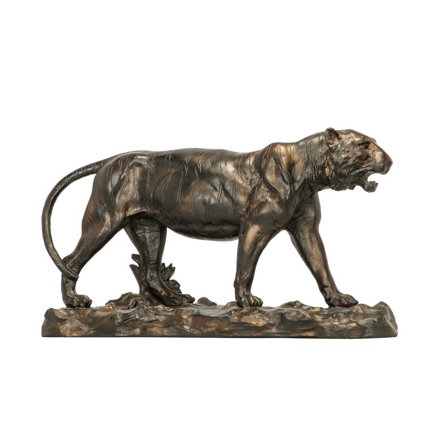 Prowling Tiger Statue