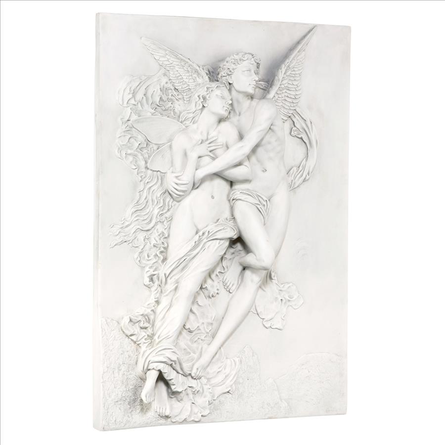 Cupid & Psyche Frieze Wall Sculpture