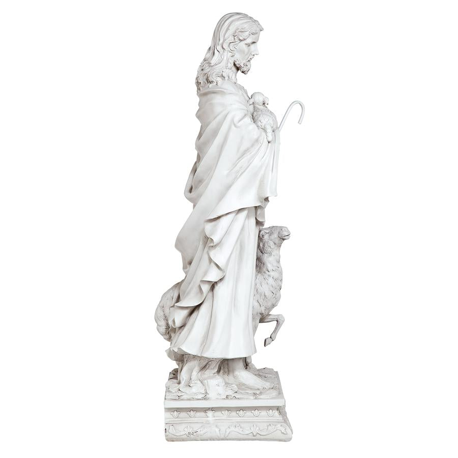 Jesus the Good Shepherd Garden Statue: Grande