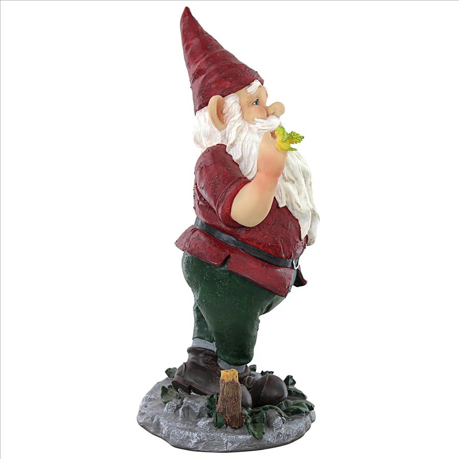 Birdy and Spader the Garden Gnome Statue