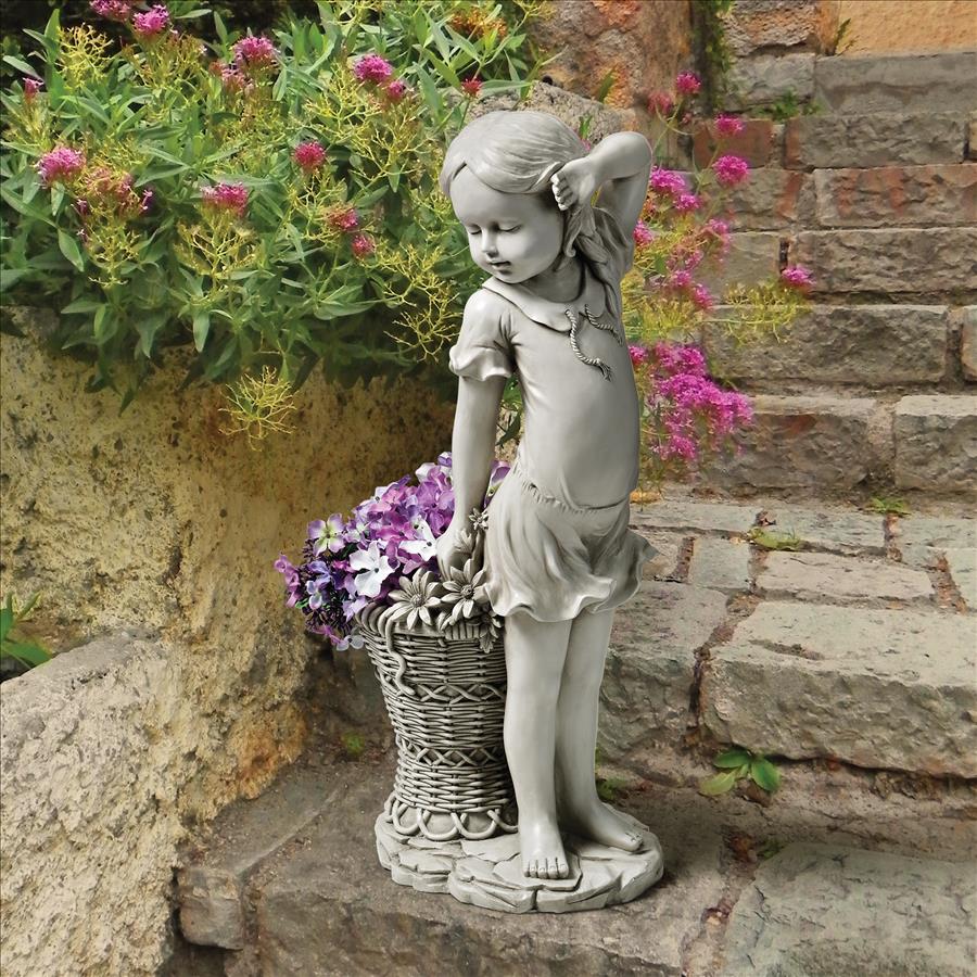 Frances, the Flower Girl Statue
