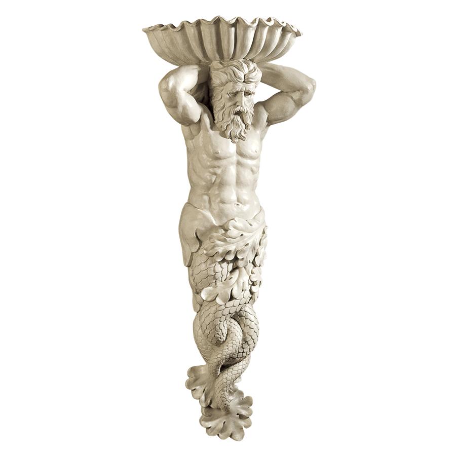 Atlantes, God of the Sea Wall Sculpture: Each