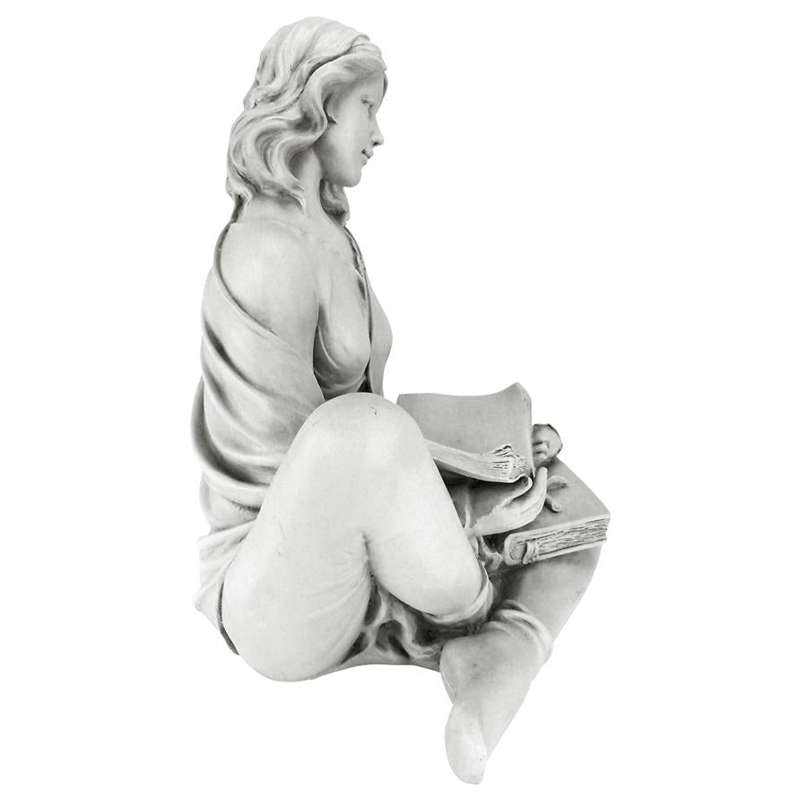 Reflection Reader Garden Girl Statue