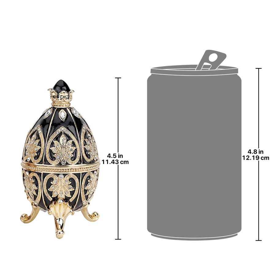 Alexander Palace Romanov-Style Collectible Enameled Egg: Nevsky