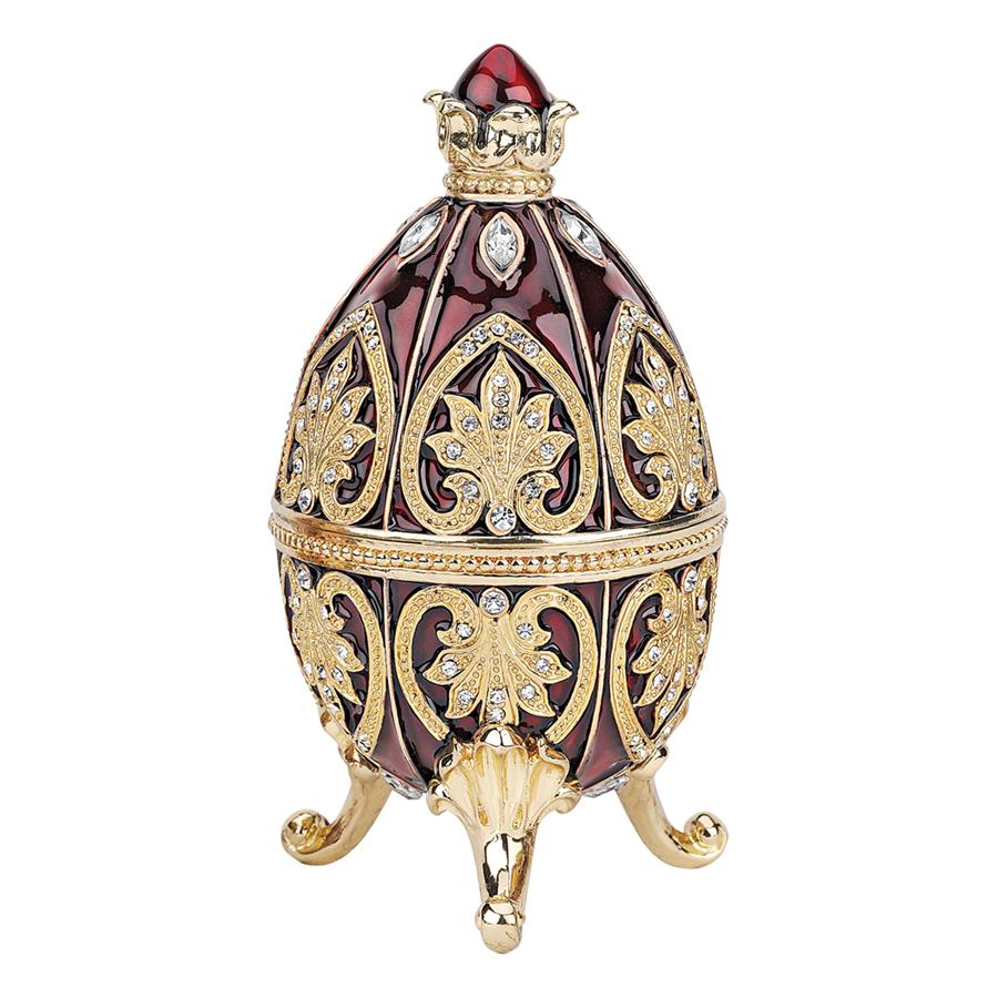 Alexander Palace Romanov-Style Collectible Enameled Egg: Polotsk