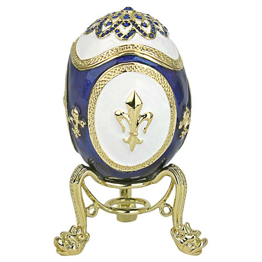 Peterhof Palace Romanov-Style Collectible Enameled Eggs: Darya