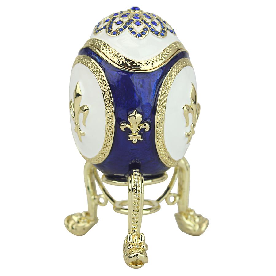 Peterhof Palace Romanov-Style Collectible Enameled Eggs: Darya