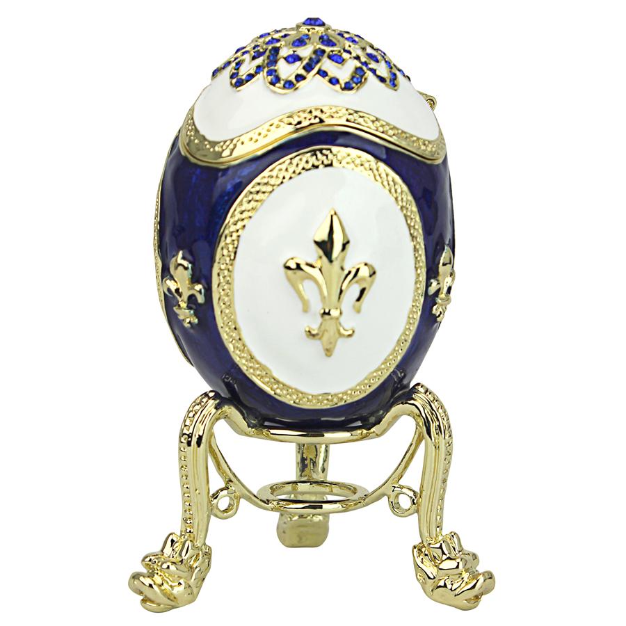 Peterhof Palace Romanov-Style Collectible Enameled Eggs: Darya