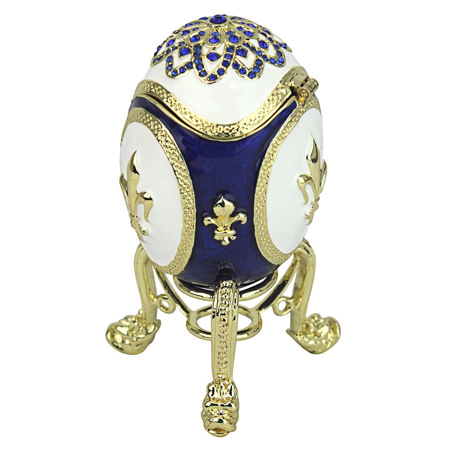 Peterhof Palace Romanov-Style Collectible Enameled Eggs: Darya