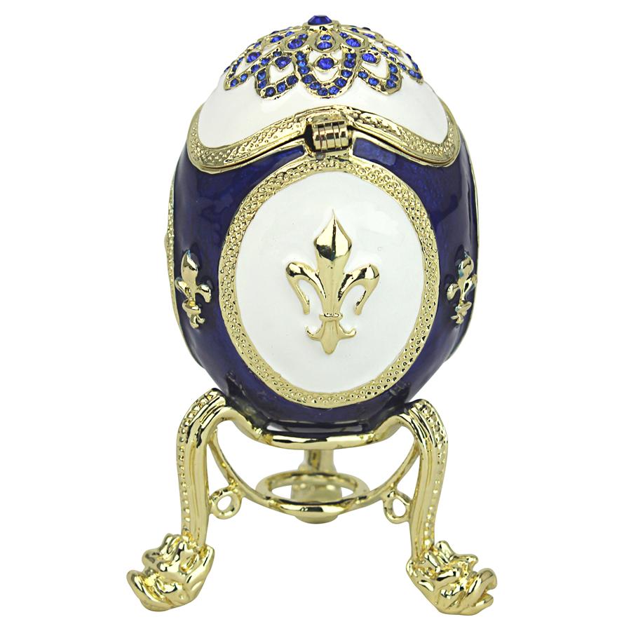 Peterhof Palace Romanov-Style Collectible Enameled Eggs: Darya