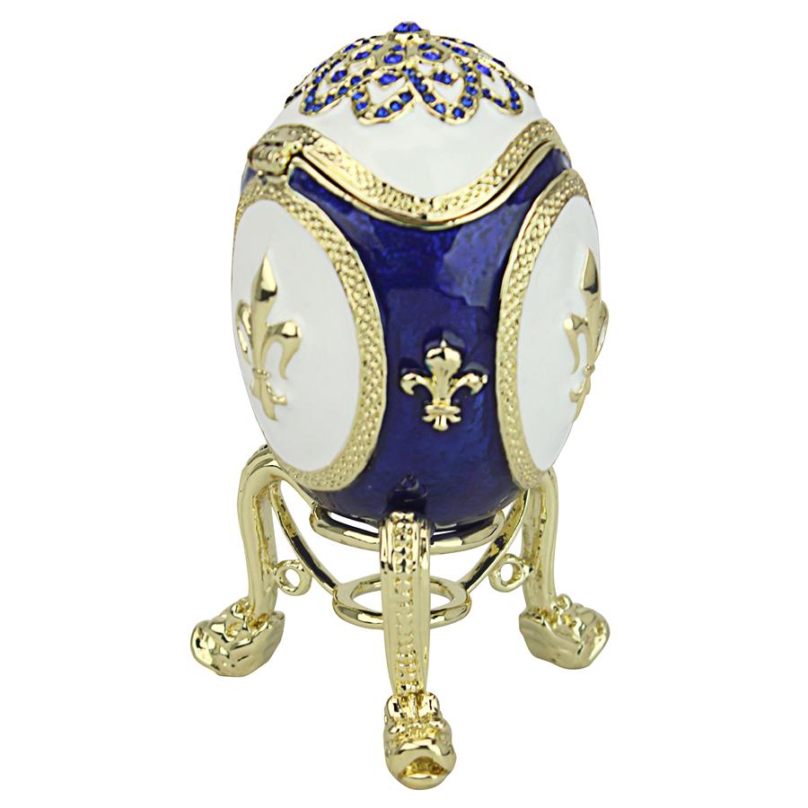 Peterhof Palace Romanov-Style Collectible Enameled Eggs: Darya