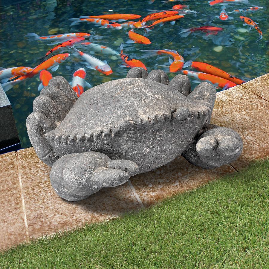 Cantankerous Stone Crabs Garden Statues: Large
