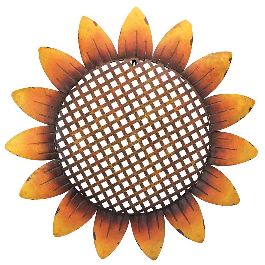 Van Grow Supersized Sunflower Wall Sculpture