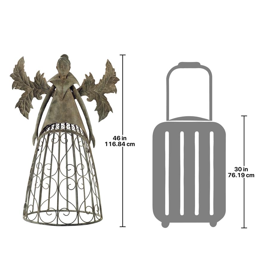 Tempest the Metal Garden Trellis Fairy