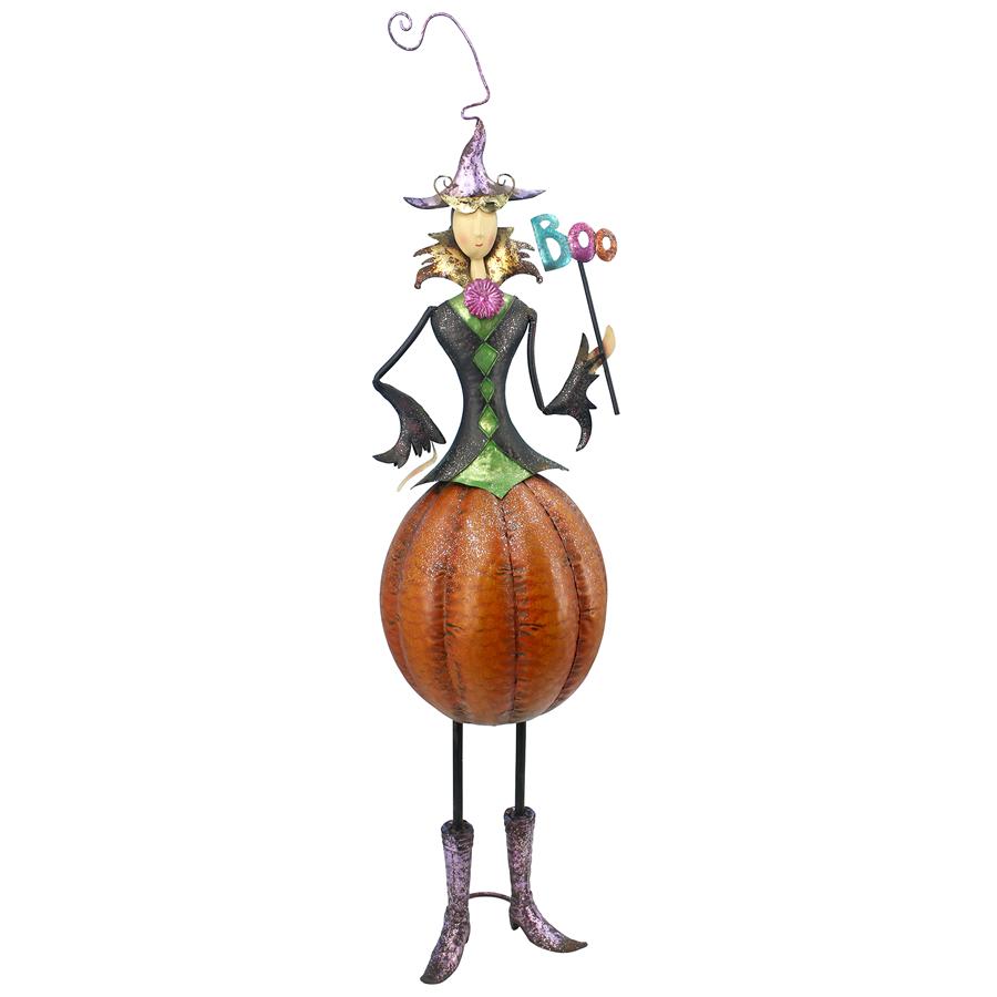 Gloria VanderBoo Metal Witch Halloween Statue