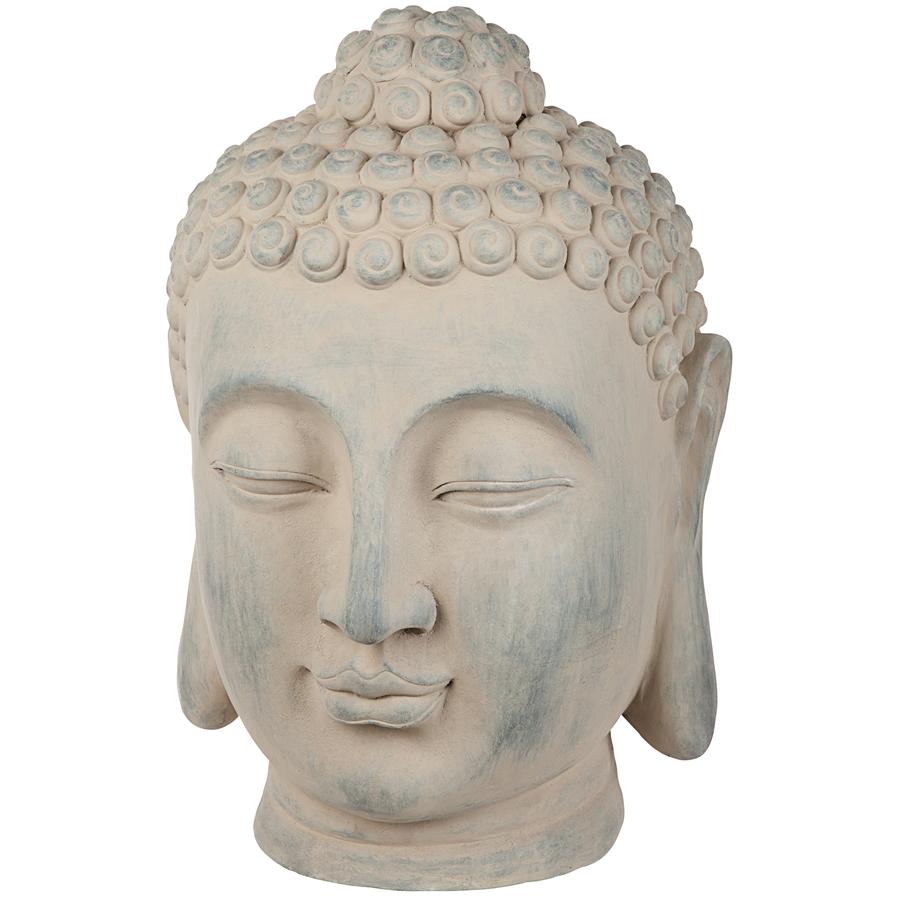 Spiritual Meditation Buddha Head Statue