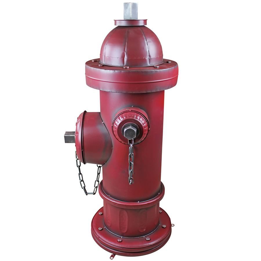 Vintage Metal Fire Hydrant Statue: Grande