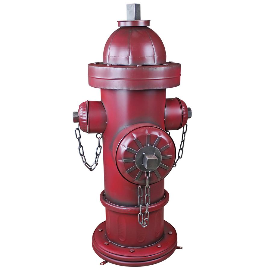 Vintage Metal Fire Hydrant Statue: Grande