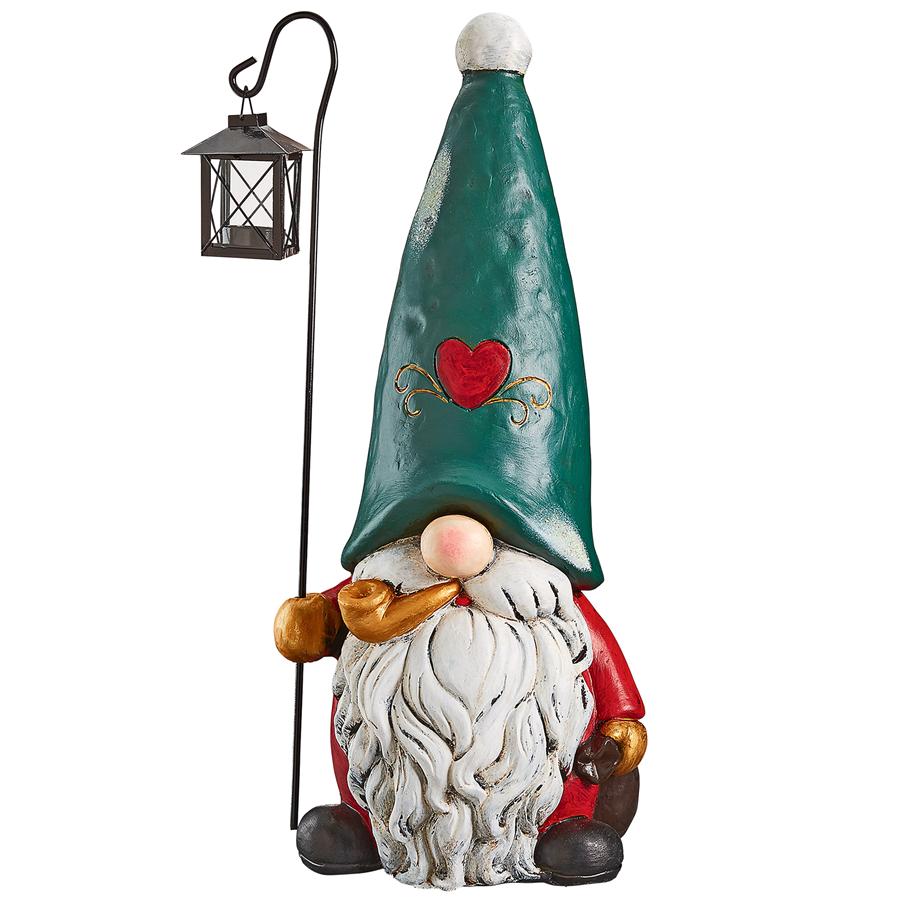 Moe the North Pole Gnome Holiday Statue