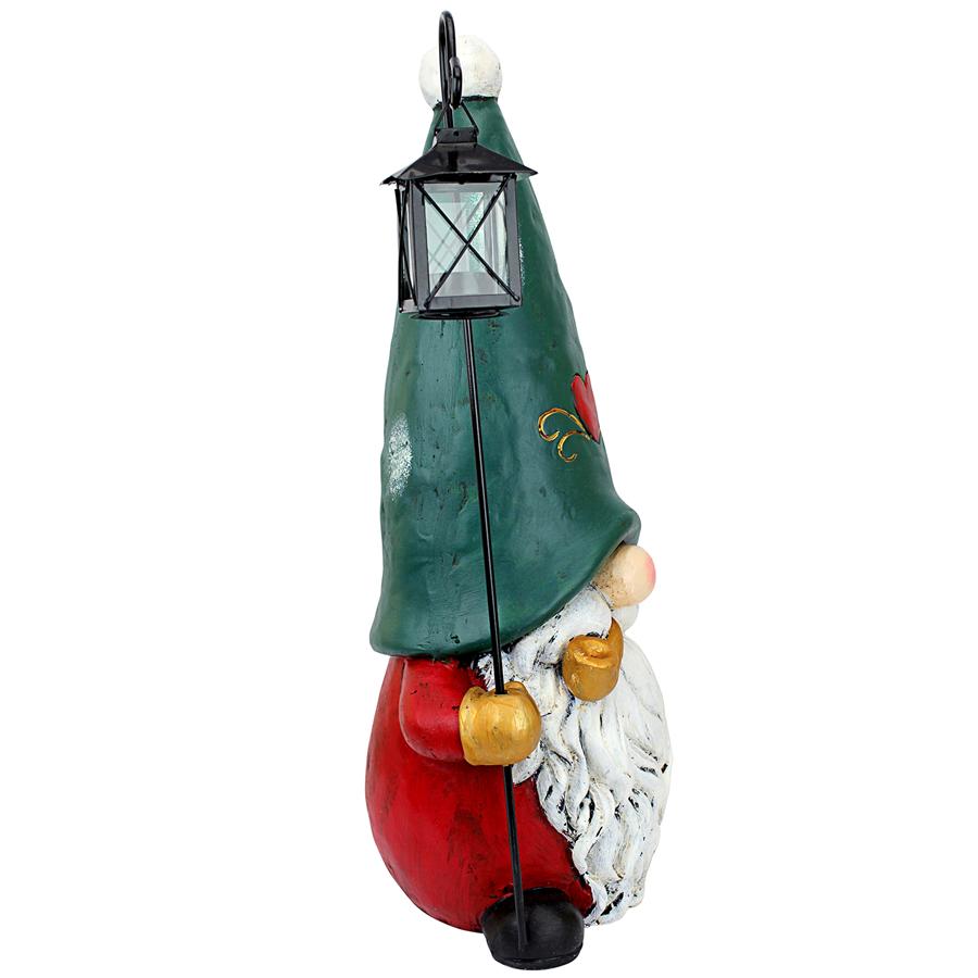 Moe the North Pole Gnome Holiday Statue