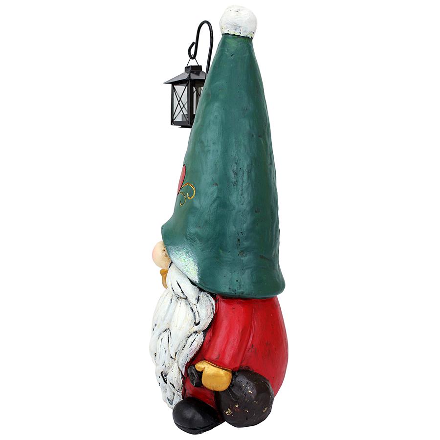 Moe the North Pole Gnome Holiday Statue