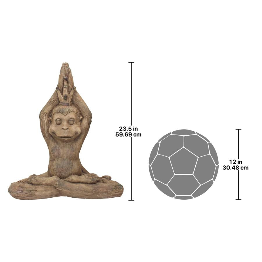 Monkey Mantra Zen Animal Statue