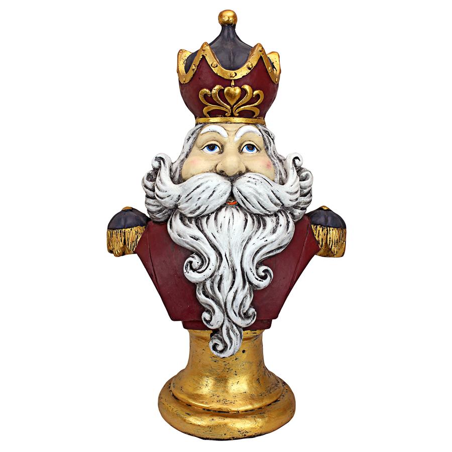 Santa Claus, King of the North Pole Oversized Holiday Statue