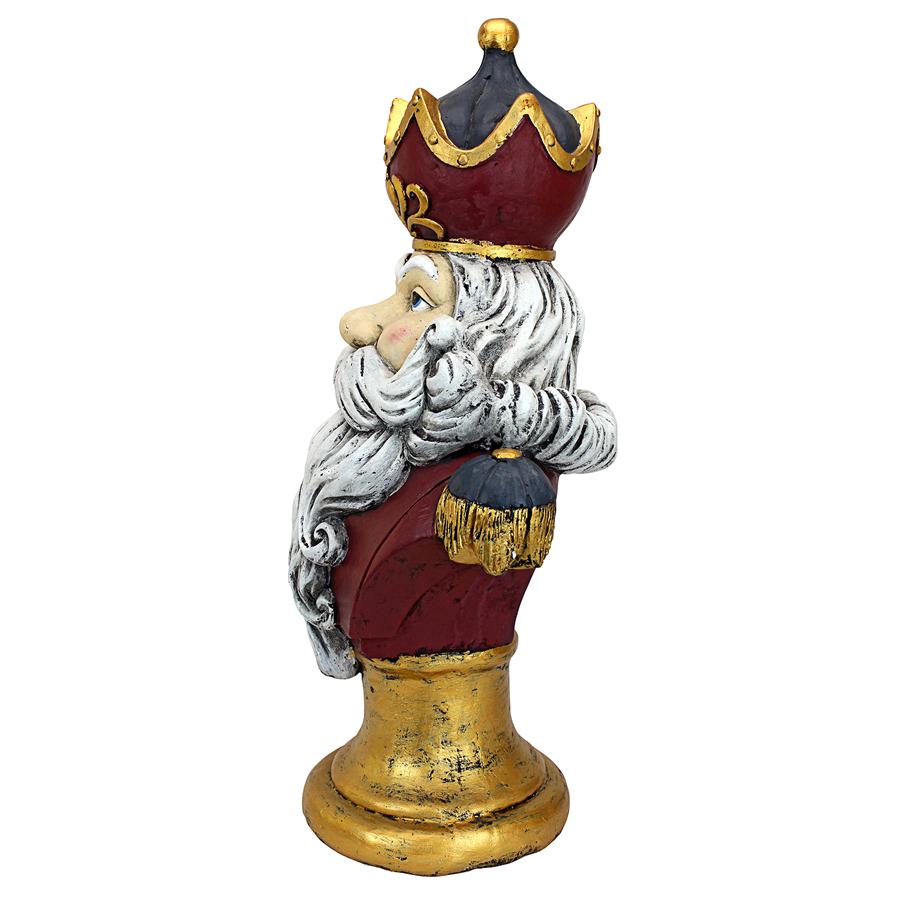 Santa Claus, King of the North Pole Oversized Holiday Statue