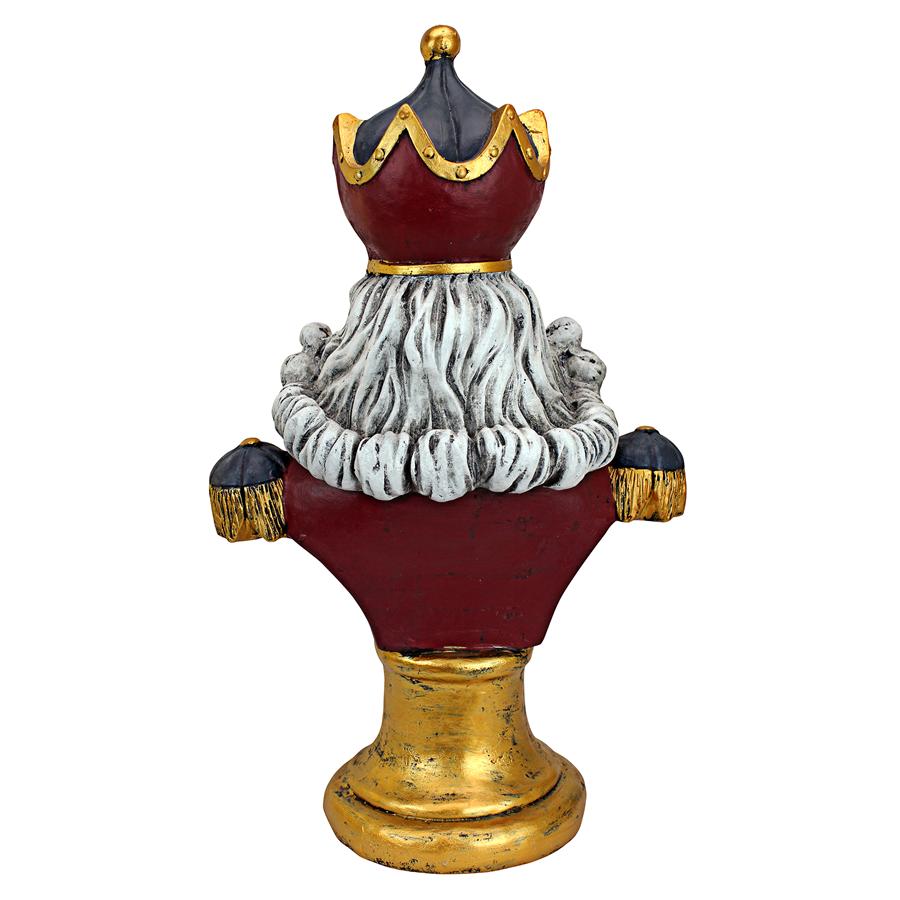 Santa Claus, King of the North Pole Oversized Holiday Statue