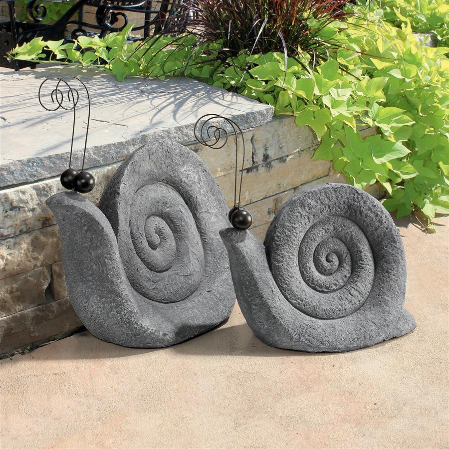 At a Snail's Pace Garden Gastropod Statues: Large